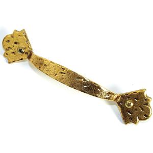Emenee OR175-ABB Premier Collection Antique Pull 3-1/2 inch in Antique Bright Brass Old World Series